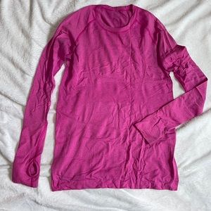 LULULEMON HOT PINK SWIFTLY SIZE 6 tag cut off